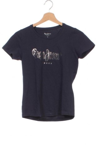 Γυναικείο t-shirt Pepe Jeans, Μέγεθος XS, Χρώμα Μπλέ, Τιμή 14,00 €