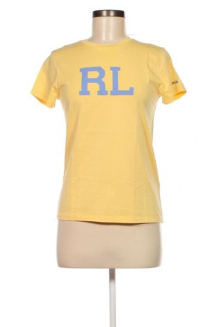 Γυναικείο t-shirt Polo By Ralph Lauren, Μέγεθος S, Χρώμα Κίτρινο, Τιμή 45,16 €