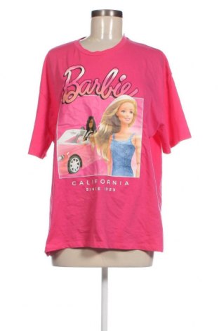Дамска тениска Pull&Bear, Размер L, Цвят Розов, Цена 8,06 лв.