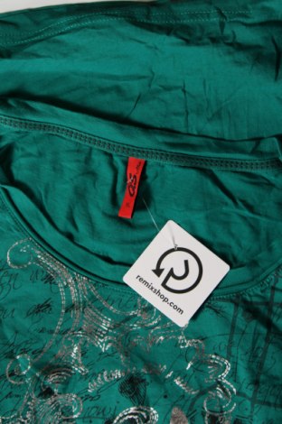 Γυναικείο t-shirt Q/S by S.Oliver, Μέγεθος XL, Χρώμα Πράσινο, Τιμή 9,90 €