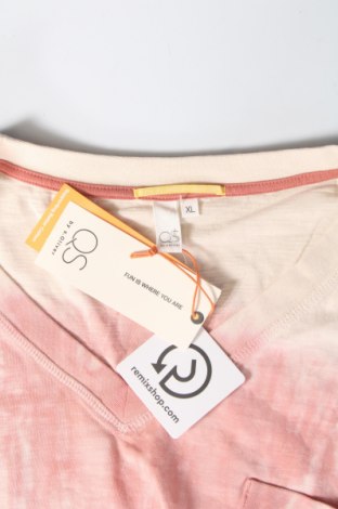 Γυναικείο t-shirt Q/S by S.Oliver, Μέγεθος XL, Χρώμα Πολύχρωμο, Τιμή 18,56 €