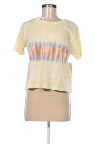 Γυναικείο t-shirt RVCA, Μέγεθος S, Χρώμα Κίτρινο, Τιμή 11,14 €