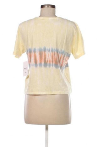 Γυναικείο t-shirt RVCA, Μέγεθος S, Χρώμα Κίτρινο, Τιμή 18,56 €