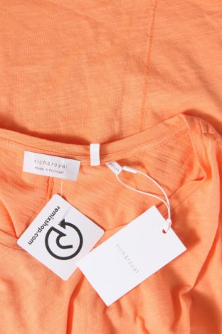 Γυναικείο t-shirt Rich & Royal, Μέγεθος M, Χρώμα Πορτοκαλί, Τιμή 15,98 €