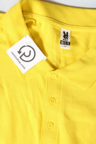 Γυναικείο t-shirt Roly, Μέγεθος 3XL, Χρώμα Κίτρινο, Τιμή 6,06 €