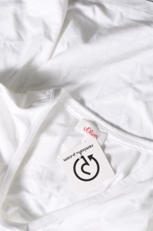 Γυναικείο t-shirt S.Oliver, Μέγεθος XS, Χρώμα Λευκό, Τιμή 8,00 €