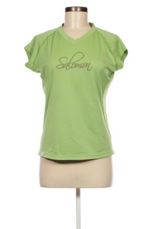 Damen T-Shirt Salomon, Größe L, Farbe Grün, Preis 23,66 €
