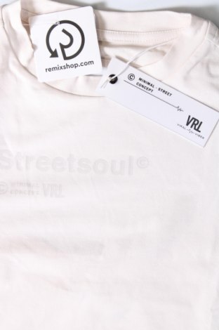 Γυναικείο t-shirt Viral Vibes, Μέγεθος S, Χρώμα Εκρού, Τιμή 6,50 €