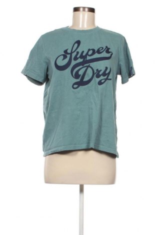 Damen T-Shirt Superdry, Größe M, Farbe Grün, Preis € 5,47