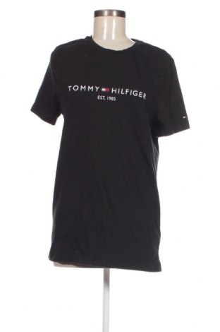 Damski T-shirt Tommy Hilfiger, Rozmiar XL, Kolor Czarny, Cena 191,91 zł