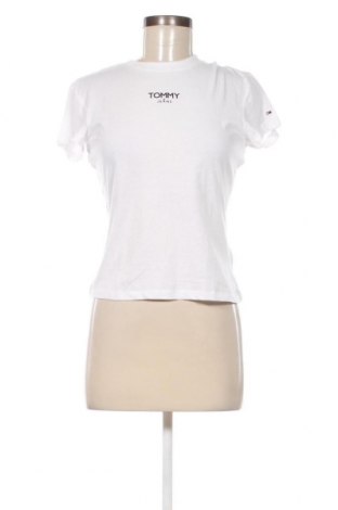 Γυναικείο t-shirt Tommy Jeans, Μέγεθος S, Χρώμα Λευκό, Τιμή 37,11 €