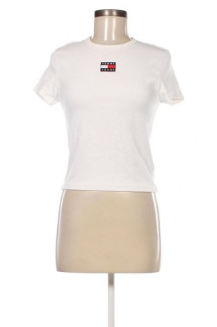 Дамска тениска Tommy Jeans, Размер M, Цвят Бял, Цена 43,20 лв.
