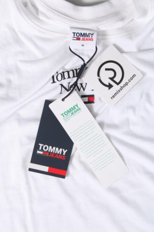 Γυναικείο t-shirt Tommy Jeans, Μέγεθος M, Χρώμα Λευκό, Τιμή 37,11 €