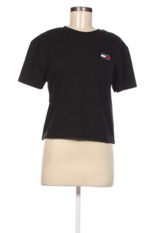 Γυναικείο t-shirt Tommy Jeans, Μέγεθος S, Χρώμα Μαύρο, Τιμή 37,11 €