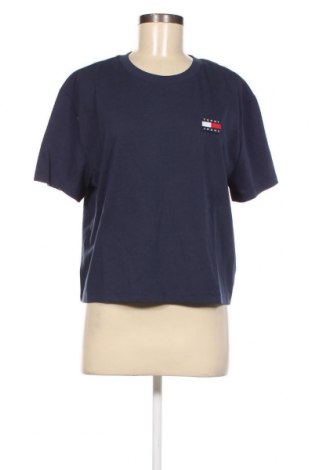 Γυναικείο t-shirt Tommy Jeans, Μέγεθος L, Χρώμα Μπλέ, Τιμή 22,27 €