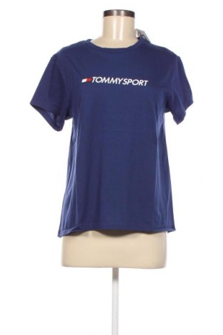 Damski T-shirt Tommy Sport, Rozmiar S, Kolor Niebieski, Cena 191,91 zł