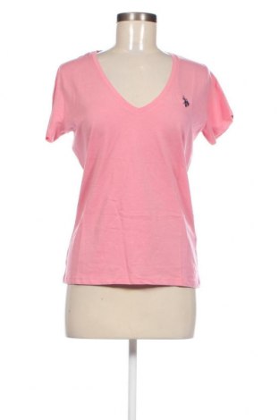 Damen T-Shirt U.S. Polo Assn., Größe M, Farbe Rosa, Preis 31,96 €