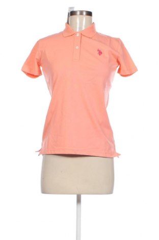 Γυναικείο t-shirt U.S. Polo Assn., Μέγεθος S, Χρώμα Πορτοκαλί, Τιμή 19,18 €