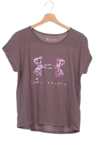 Γυναικείο t-shirt Under Armour, Μέγεθος XS, Χρώμα Βιολετί, Τιμή 19,96 €