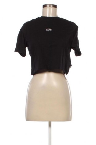 Damen T-Shirt Vans, Größe M, Farbe Schwarz, Preis 14,23 €