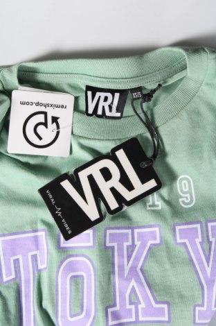 Дамска тениска Viral Vibes, Размер XS, Цвят Зелен, Цена 10,80 лв.