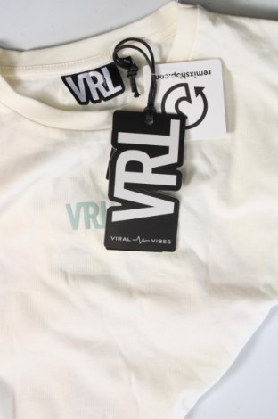 Дамска тениска Viral Vibes, Размер XS, Цвят Екрю, Цена 36,00 лв.
