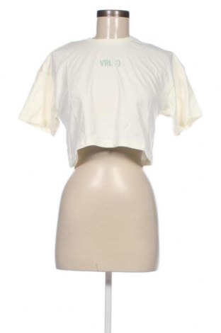 Damen T-Shirt Viral Vibes, Größe XS, Farbe Ecru, Preis 9,28 €