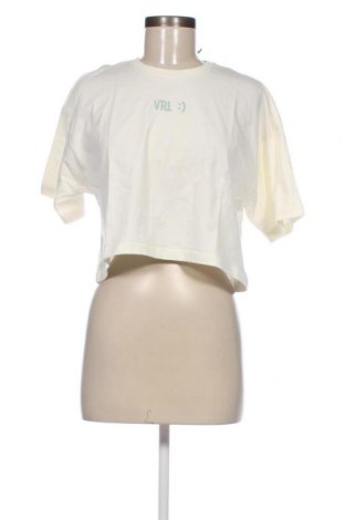 Damen T-Shirt Viral Vibes, Größe M, Farbe Ecru, Preis € 11,14