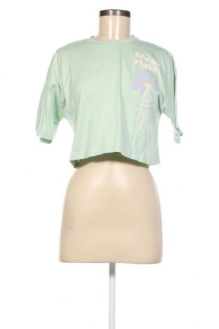 Tricou de femei Viral Vibes, Mărime S, Culoare Verde, Preț 118,42 Lei