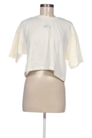 Damen T-Shirt Viral Vibes, Größe L, Farbe Ecru, Preis 11,14 €