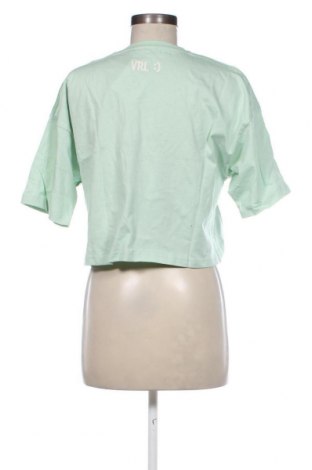 Γυναικείο t-shirt Viral Vibes, Μέγεθος L, Χρώμα Πράσινο, Τιμή 10,21 €