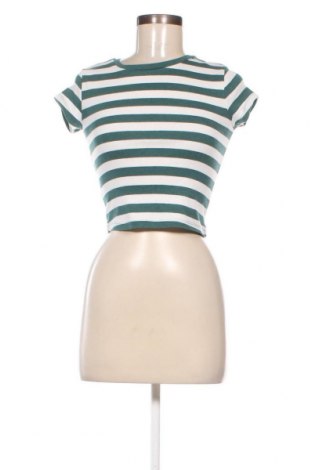 Damen T-Shirt Zara, Größe S, Farbe Mehrfarbig, Preis 6,14 €