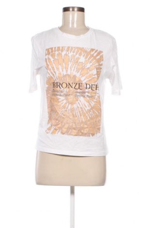 Damen T-Shirt Zara, Größe S, Farbe Weiß, Preis 3,68 €