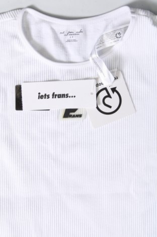 Γυναικείο t-shirt iets frans..., Μέγεθος S, Χρώμα Λευκό, Τιμή 18,56 €