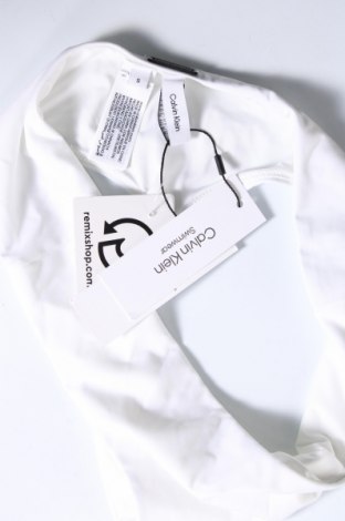Damski strój kąpielowy Calvin Klein, Rozmiar S, Kolor Biały, Cena 181,25 zł