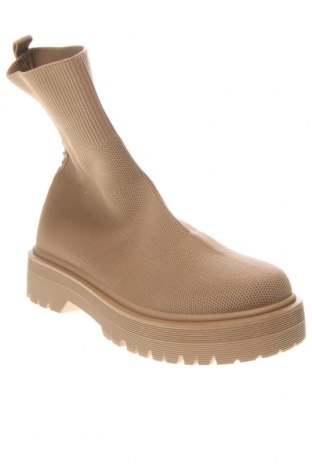 Damen Stiefeletten, Größe 38, Farbe Beige, Preis € 28,99