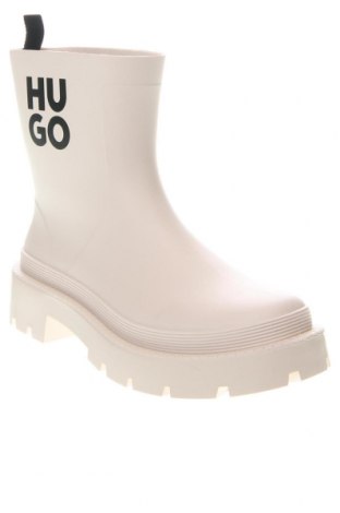 Damen Stiefeletten Hugo Boss, Größe 36, Farbe Ecru, Preis 206,65 €
