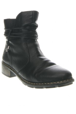 Botine de damă Rieker, Mărime 40, Culoare Negru, Preț 75,46 Lei