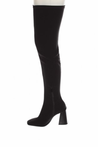 Γυναικείες μπότες Bershka, Μέγεθος 39, Χρώμα Μαύρο, Τιμή 20,39 €