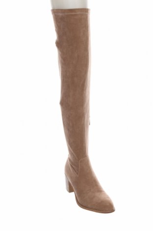 Γυναικείες μπότες Jenny Fairy, Μέγεθος 40, Χρώμα  Μπέζ, Τιμή 21,91 €