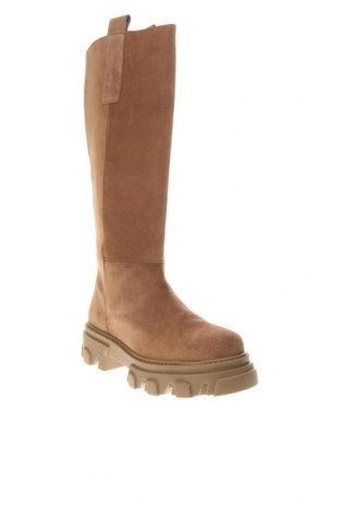 Damenstiefel Jolana&Fenena, Größe 41, Farbe Beige, Preis 36,62 €