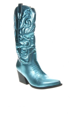 Γυναικείες μπότες Stephan, Μέγεθος 39, Χρώμα Μπλέ, Τιμή 61,34 €