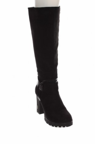 Γυναικείες μπότες Super mode, Μέγεθος 37, Χρώμα Μαύρο, Τιμή 18,40 €