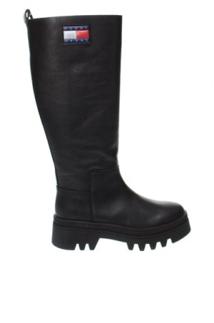 Γυναικείες μπότες Tommy Hilfiger, Μέγεθος 38, Χρώμα Μαύρο, Τιμή 119,64 €