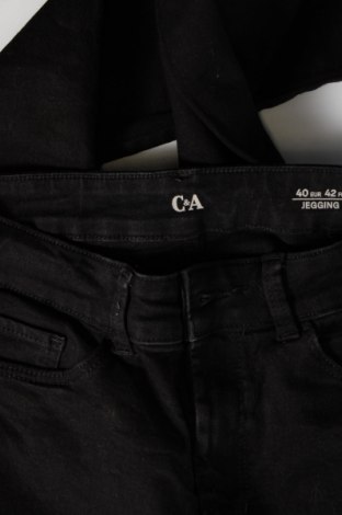 Dámske džínsy  C&A, Veľkosť L, Farba Čierna, Cena  4,93 €