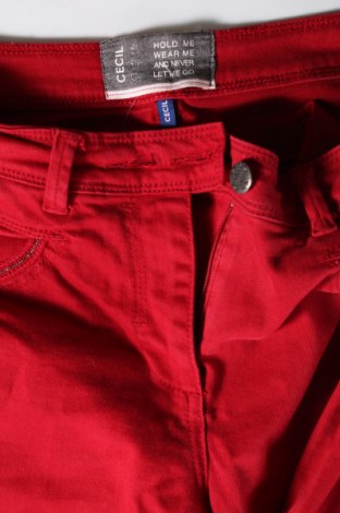 Damen Jeans Cecil, Größe M, Farbe Rot, Preis € 13,63