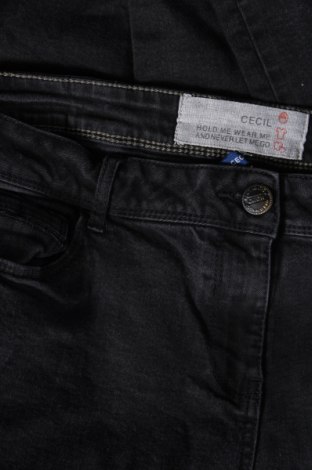 Damskie jeansy Cecil, Rozmiar XL, Kolor Czarny, Cena 59,01 zł