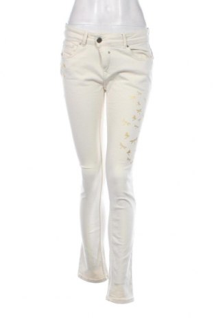 Damen Jeans Coccara, Größe L, Farbe Ecru, Preis 12,84 €
