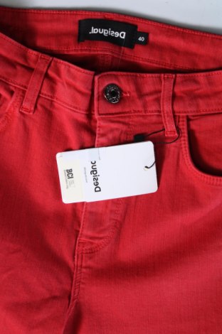 Dámské džíny  Desigual, Velikost M, Barva Červená, Cena  748,00 Kč