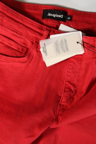 Γυναικείο Τζίν Desigual, Μέγεθος M, Χρώμα Κόκκινο, Τιμή 39,90 €